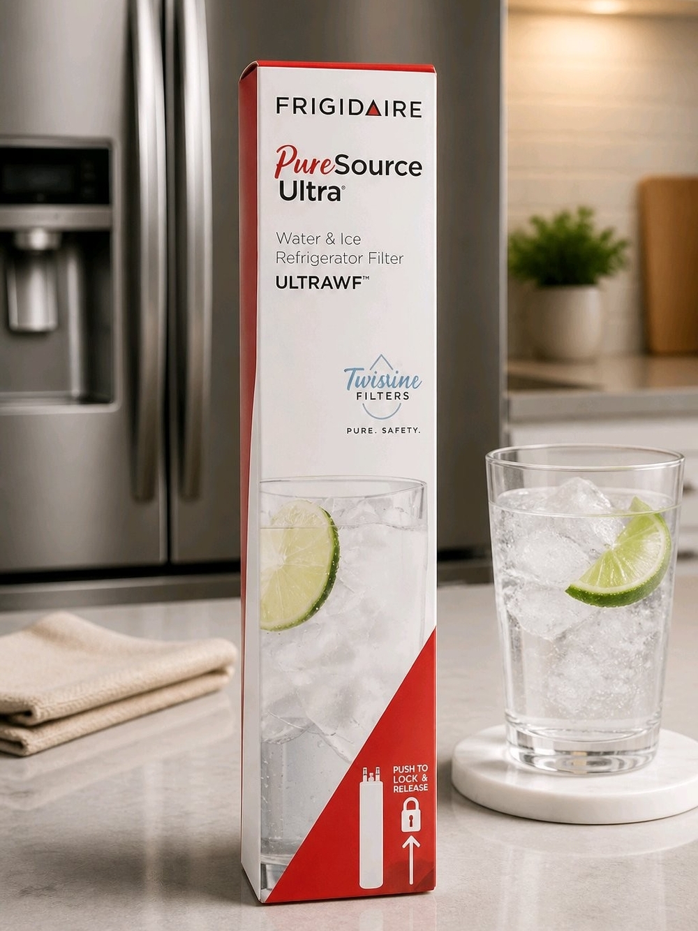 Frigidaire PureSource Ultra Refrigerator Water & Ice Filter - White/Red